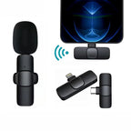 Wireless Lavalier Microphone Portable Audio Video Recording Mini Mic For I Phone Android Long Battery Life Live Broadcast Gaming image 6