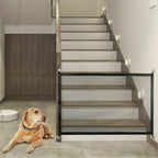 Pets Dog Cat Baby Safety Gate Mesh Fence Magic Portable Guard Net Stairs Doors image 0