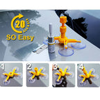 Car Repair Kit Car Window Glass Scratch Crack Restore Repair Tool Car Window Screen Polishing Polishing image 1