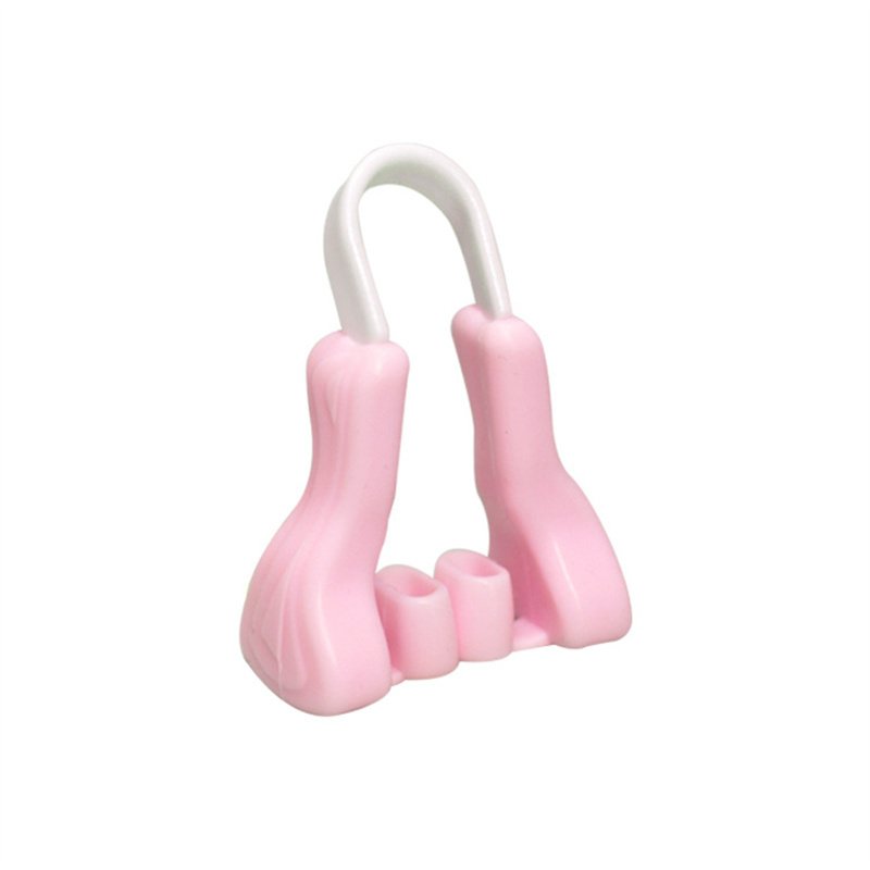 Magic Nose Shaper Clip Nose Lifting Shaper Shaping Bridge Nose Straightener Silicone Nose Slimmer No Painful Hurt Beauty Tools - Pink, 1pcs image