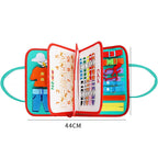 New Busy Book Children's Busy Board Dressing And Buttoning Learning Baby Early Education Preschool Sensory Learning Toy - Y image