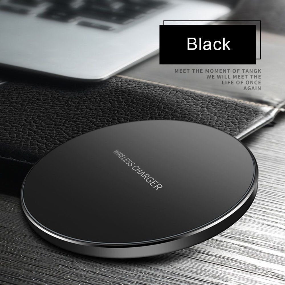 30W Super Fast Wireless Charger Stand Charging For All Phones - Black image