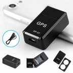 Magnetic GF07 Mini GPS Real Time Car Location Tracker GSM-GPRS Tracking Device - Black image