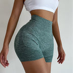 Fitness Yoga Shorts Pants Butt Lifting Seamless Leggings Women Gym image 3