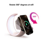 4-in-1 Crescent Magnetic Wireless Charger Stand For Multiple Devices NO Plug image 9