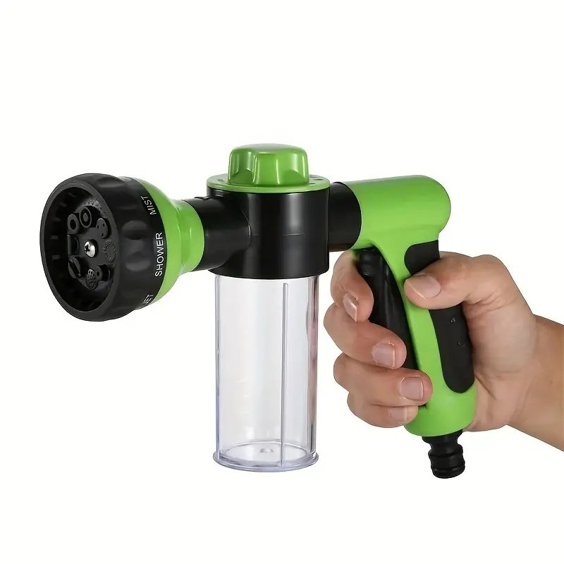Pet Dog Wash Outdoor,  High-Pressure Pet Shower Sprayer Dog Shower Brush And Pet Grooming Comb For Watering Flowers, Car Washing, Pet Bathing image 9