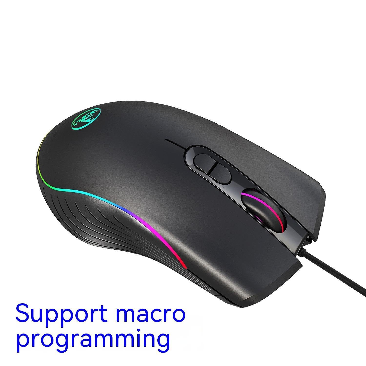 Glowing Gaming Mouse Gaming Wired Mouse image 2