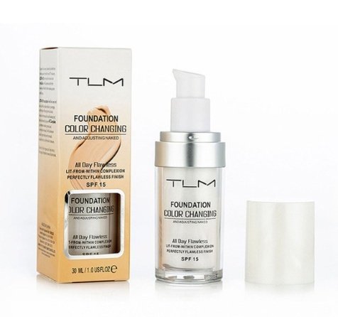 Temperature Liquid Foundation Concealer Portable Natural Color  Makeup Foundation BB Concealer image 0