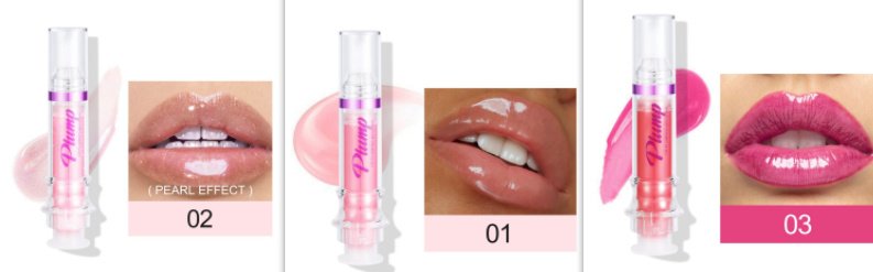 New Tube Lip Rich Lip Color Slightly Spicy Lip Honey Lip Glass Mirror Face Lip Mirror Liquid Lipstick - Set9 image