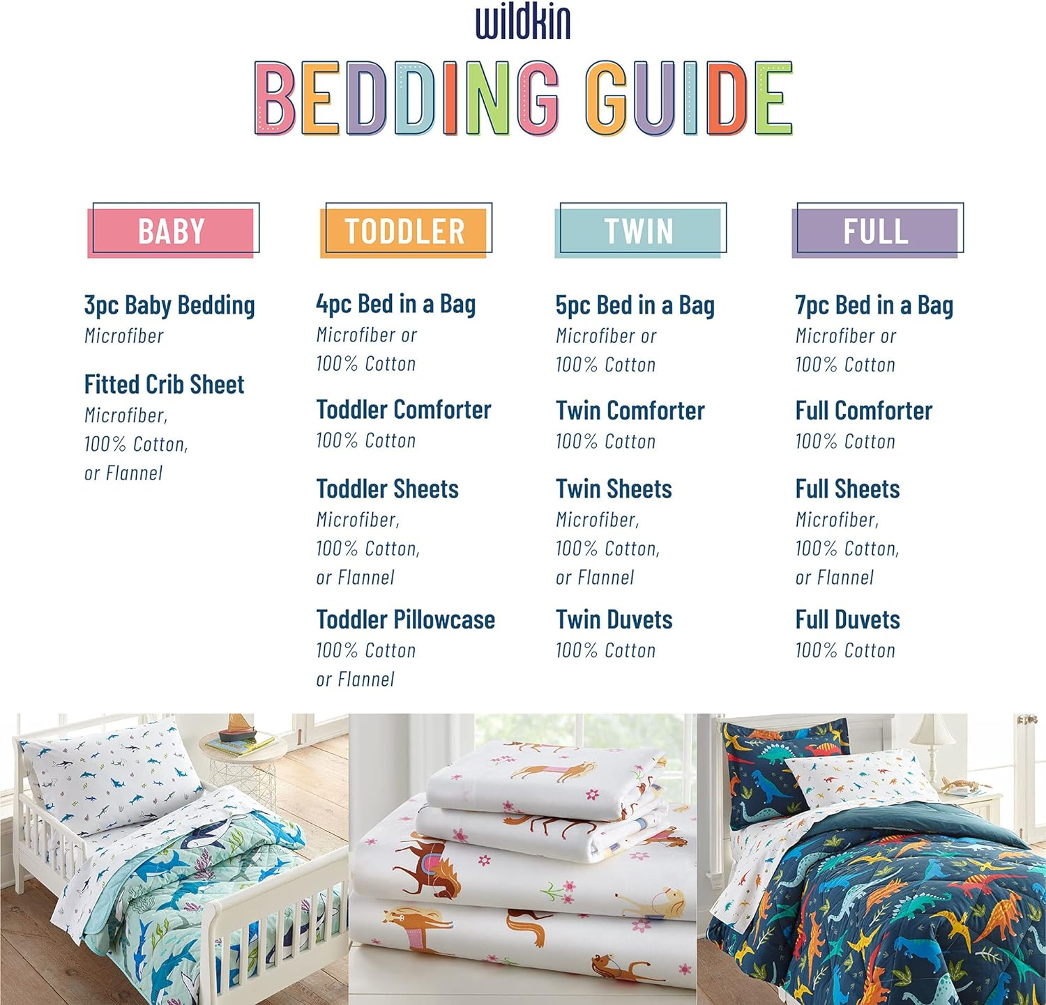 Kids Cotton Toddler Comforter – Soft &amp; Lightweight, Fits Standard Crib Mattress - Dinosaur Land image 3