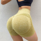 Fitness Yoga Shorts Pants Butt Lifting Seamless Leggings Women Gym image 1