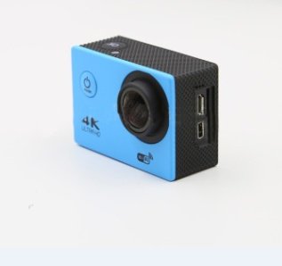 4K  Waterproof Sport Camera - Blue image