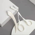 Eyebrow Trimming Knife With Comb Curved Moon Small Beauty Supplies Gadgets image 1