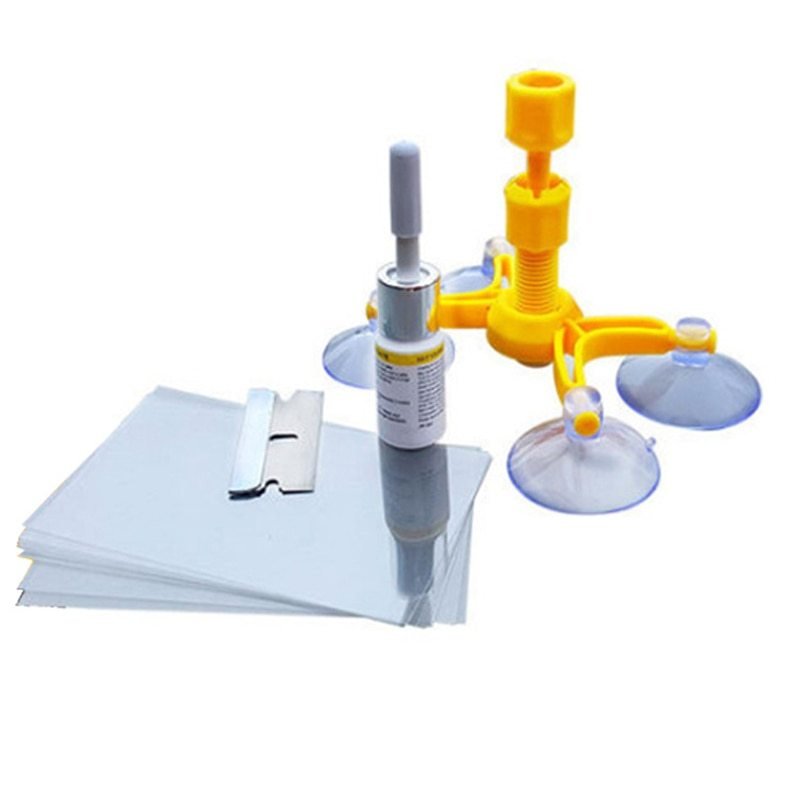 Car Repair Kit Car Window Glass Scratch Crack Restore Repair Tool Car Window Screen Polishing Polishing image 2