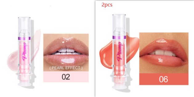 New Tube Lip Rich Lip Color Slightly Spicy Lip Honey Lip Glass Mirror Face Lip Mirror Liquid Lipstick - Set17 image
