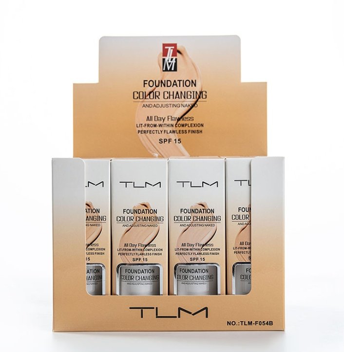 Temperature Liquid Foundation Concealer Portable Natural Color  Makeup Foundation BB Concealer image 3