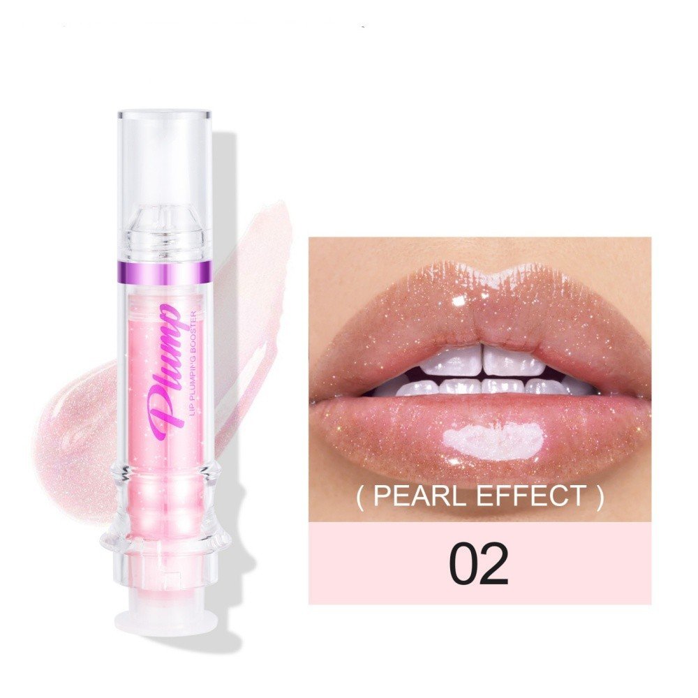New Tube Lip Rich Lip Color Slightly Spicy Lip Honey Lip Glass Mirror Face Lip Mirror Liquid Lipstick - 2Color image