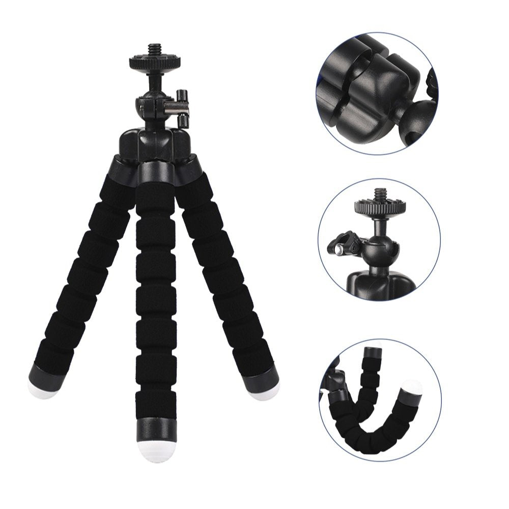 Flexible Small Octopus Mount Mini Tripod Bluetooth Remote Stand Holder I Phone image 0