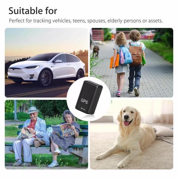 Magnetic GF07 Mini GPS Real Time Car Location Tracker GSM-GPRS Tracking Device image 1