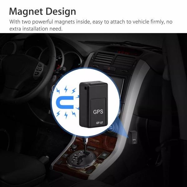 Magnetic GF07 Mini GPS Real Time Car Location Tracker GSM-GPRS Tracking Device image 6