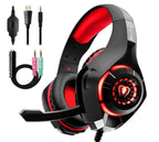 Headphones for gaming gaming accessories gaming headset - Red image