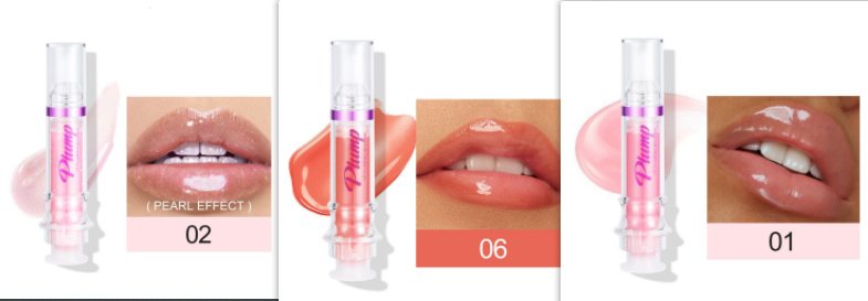 New Tube Lip Rich Lip Color Slightly Spicy Lip Honey Lip Glass Mirror Face Lip Mirror Liquid Lipstick - Set6 image