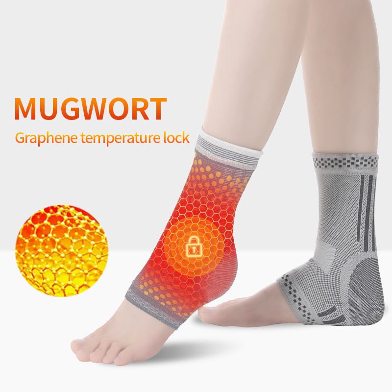 Graphene Ankle Brace, Warm Ankle Support Ankle Compression Sleeve   Foot &amp; Ankle Brace Socks For Sprained Ankle Compression Sleeve - Ankle Support For Women &amp; Men - Tendonitis &amp; Arthritis Ankle Brace image 5
