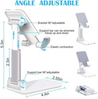 Cell Phone Stand Desktop Holder Tablet Stand Mount Mobile Phone Desktop Tablet Holder Table Cell Foldable Extend Support Desk Mobile Phone Holder Stand image 7