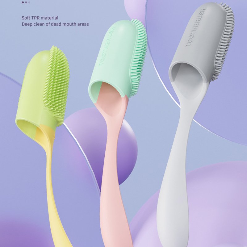 Dog Tooth Cleaning Brush Care Finger Wrap Cat Dog Oral Cleaning Toothbrush Tool Silicone Dog Cat Finger Toothbrush Supplies Pet Products image 3
