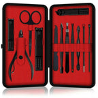 12 Pieces Manicure Pedicure Nail Care Set Cutter Clippers Tool Kit For Women Men image 0