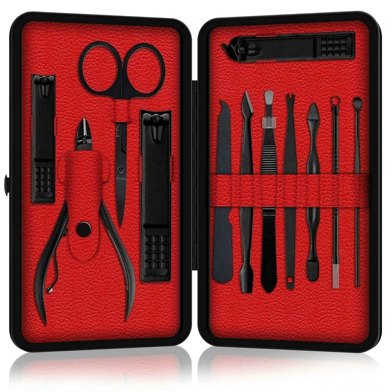 12 Pieces Manicure Pedicure Nail Care Set Cutter Clippers Tool Kit For Women Men image 0