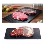 Fast Defrost Tray Fast Thaw Frozen Food Meat Fruit Quick Defrosting Plate Board Defrost Tray Thaw Master Kitchen Gadgets image 3