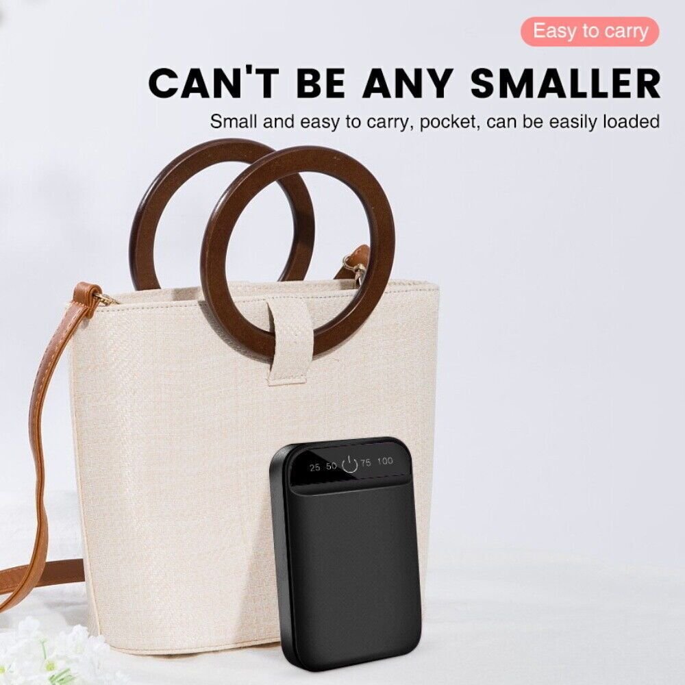 Mini Powerbank Tragbar Schnellladegerat Externer Batterie Ladegerat Handy DE image 2