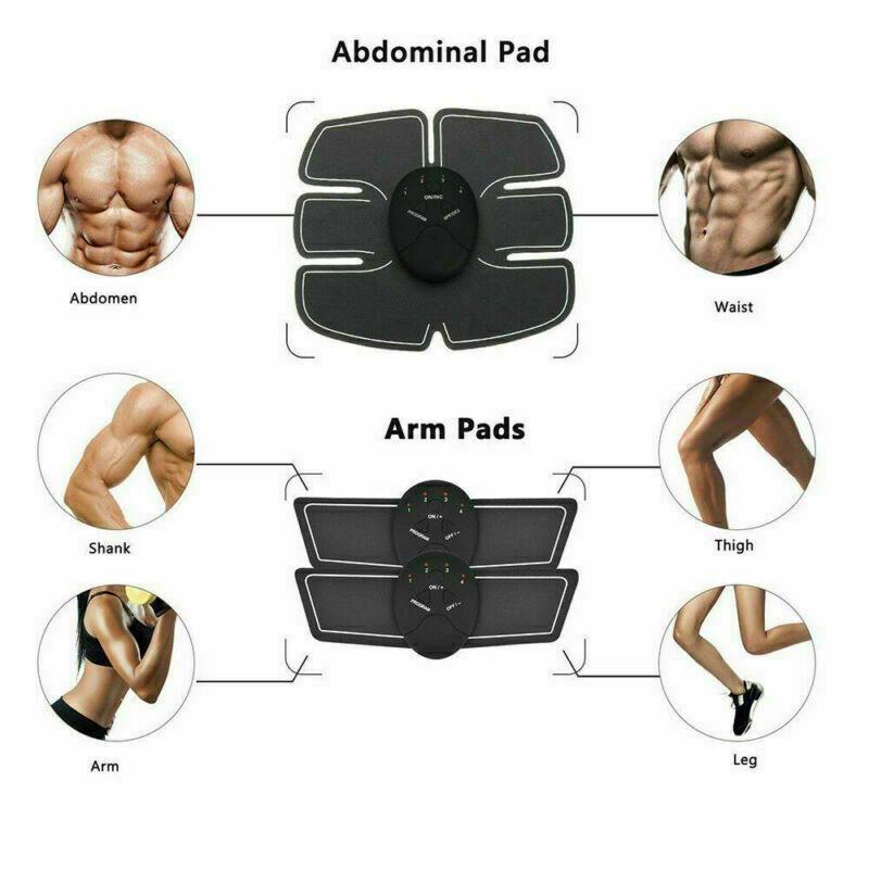 Electric Muscle Toner Machine ABS Toning Belt Simulation Fat Burner Belly Shaper image 4