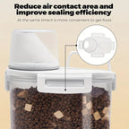 Sealed Food Storage Containers With Lids - Leak-proof And Moisture-proof Kitchen Storage Boxes, Suitable For Grains, Nuts, Flour And Rice - Made Of Durable PE Material image 6