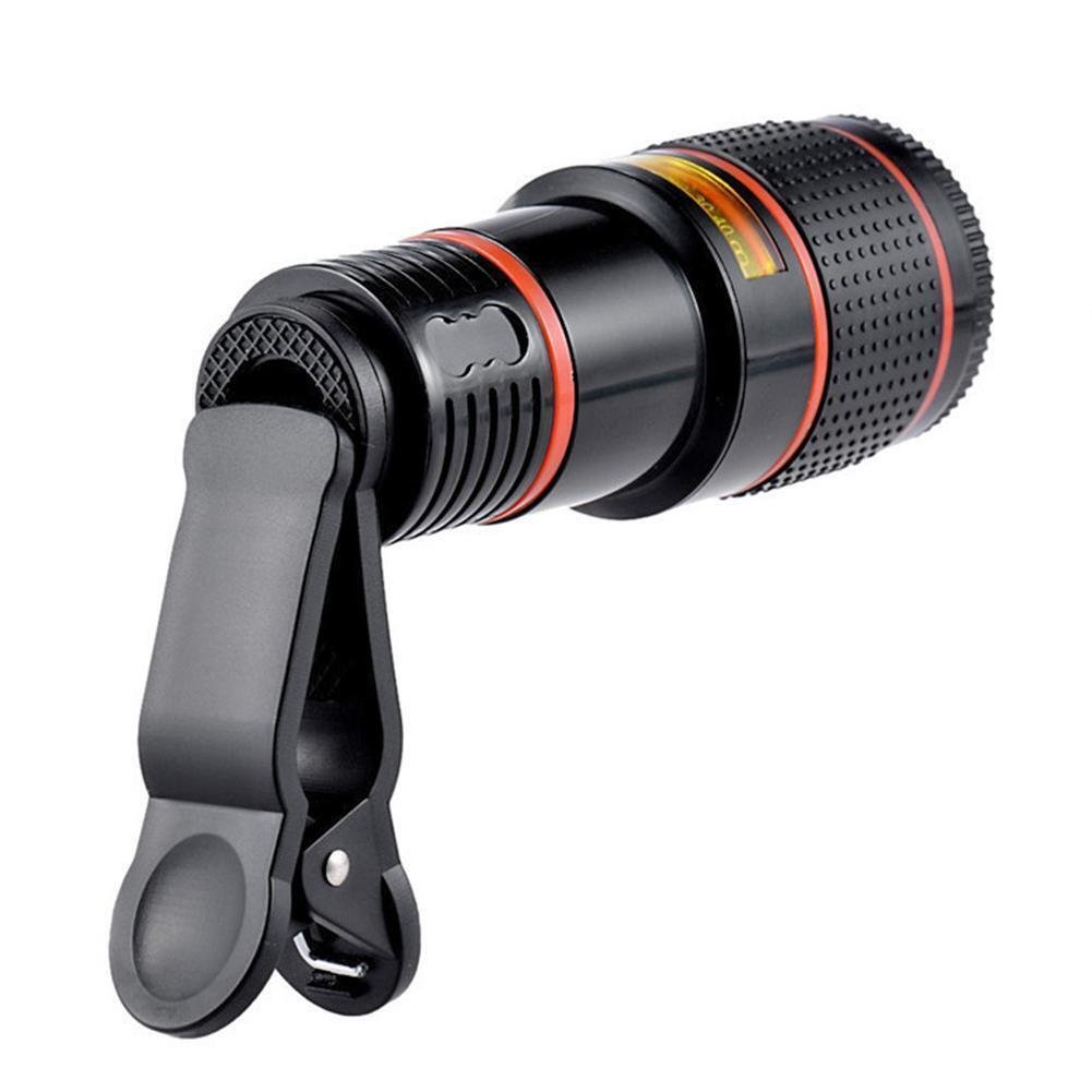HD 8X Clip On Optical Zoom Telescope Camera Lens For Universal Mobile Cell Phone image 6
