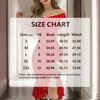 2025 Women's Solid Color Ruffled High-Slit Bodycon Dress Sparkling Off-Shoulder Party Dress For Summer image 4