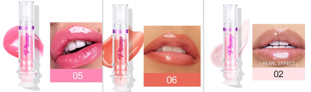 New Tube Lip Rich Lip Color Slightly Spicy Lip Honey Lip Glass Mirror Face Lip Mirror Liquid Lipstick - Set13 image