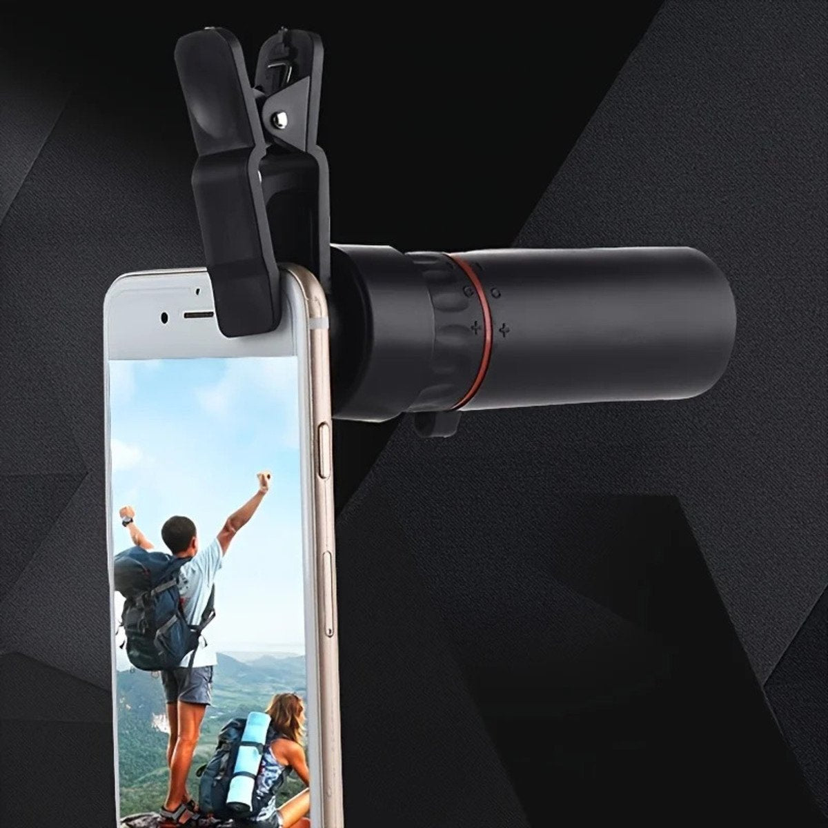 2000x25 HD Monocular Telescope Mini Portable Mobile Phone Telescope With Holder Outdoor Camping Hunting Birdwatching Telescopes image 1