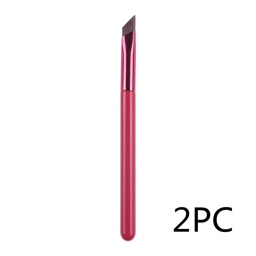 Wild Eyebrow Brush 3d Stereoscopic Painting Hairline Eyebrow Paste Artifact Eyebrow Brush Brow Makeup Brushes Concealer Brush - Red, 2PCS image