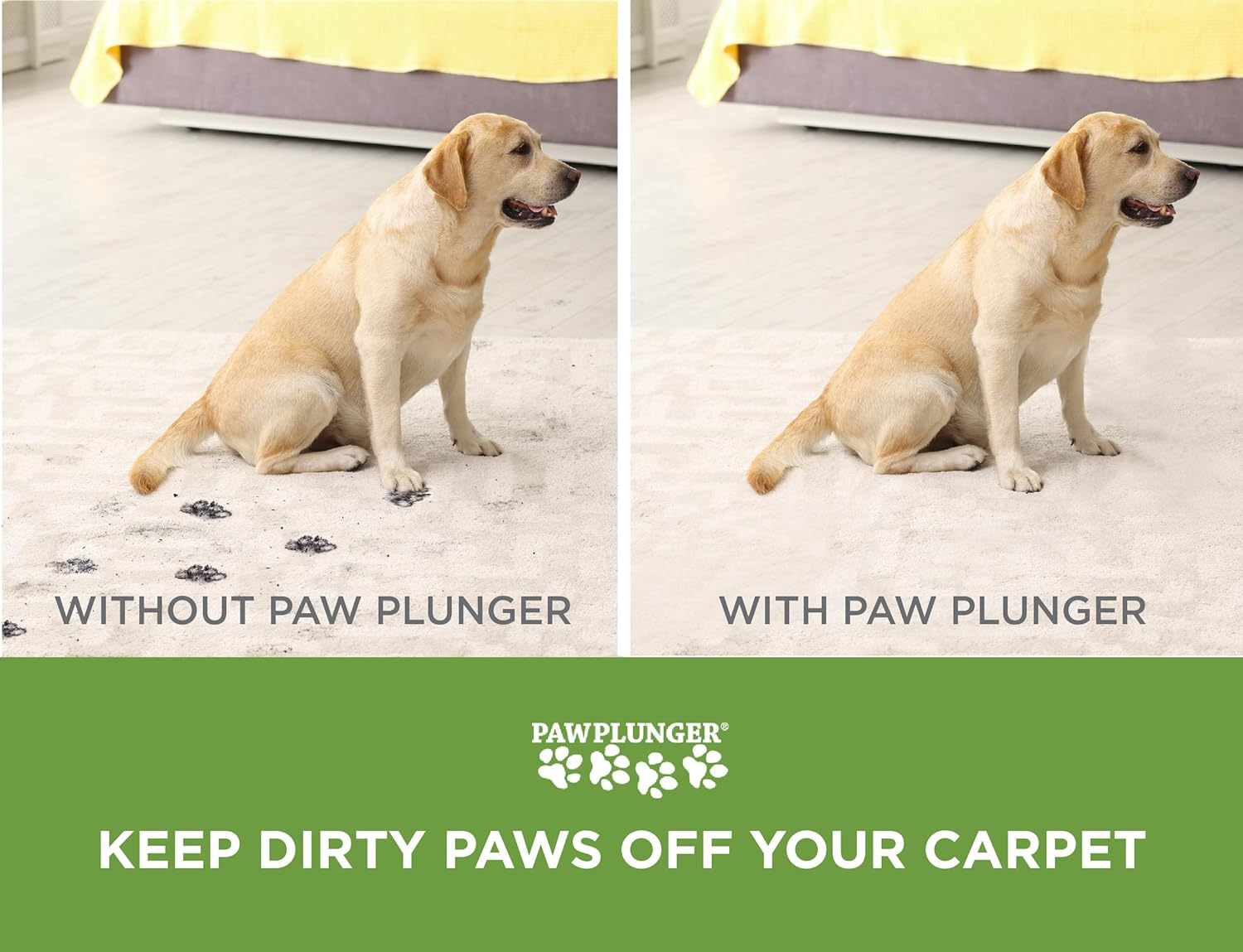 Paw Plunger – Dog Paw Cleaner - Dog and Puppy Essentials - Portable Dirty Paw Washer - Ideal for Medium Dogs - Black image 4