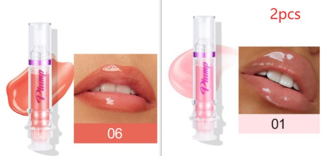 New Tube Lip Rich Lip Color Slightly Spicy Lip Honey Lip Glass Mirror Face Lip Mirror Liquid Lipstick - Set11 image