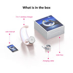 4-in-1 Crescent Magnetic Wireless Charger Stand For Multiple Devices NO Plug image 6