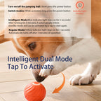 Interactive Bouncing Ball For Dogs,Automatic Smart Toy, Self-moving Rotating Stimulating Pet Entertainment, Noise-Reducing Urchin Cover,USB Rechargeable Dog Toy, Dog Electric Interactive Toy image 8