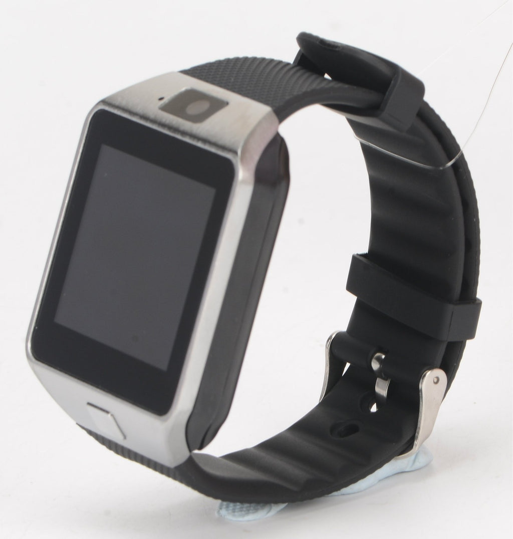Sports Smart Watch DZ09 Card Phone Watch - black image