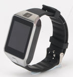 Sports Smart Watch DZ09 Card Phone Watch - black image