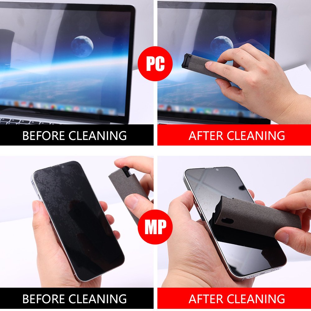 Mobile Phone Screen Cleaner Artifact Storage Integrated Mobile Phone Portable Computer Screen Cleaner Set image 6