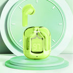 New Mini Transparent Wireless Bluetooth Headset Digital Display ENC Noise Reduction True Wireless Sports Music image 5