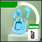 New Mini Transparent Wireless Bluetooth Headset Digital Display ENC Noise Reduction True Wireless Sports Music image 6