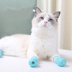 Adjustable Cat Foot Claw Cover Anti-Scratch Prickly Nail Glove Cat Boots For Cats Only, Anti-Scratch Cat Feet Claw Covers Adjustable Prickly Anti-Off Shoes Nail Glove image 9